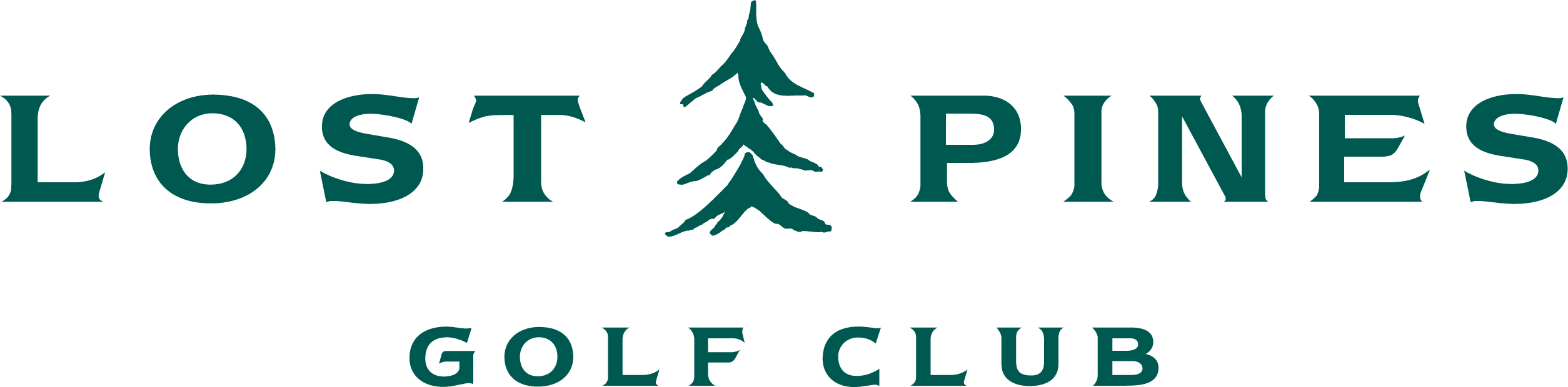 Lost Pines Golf Club Logo Accent Green new
